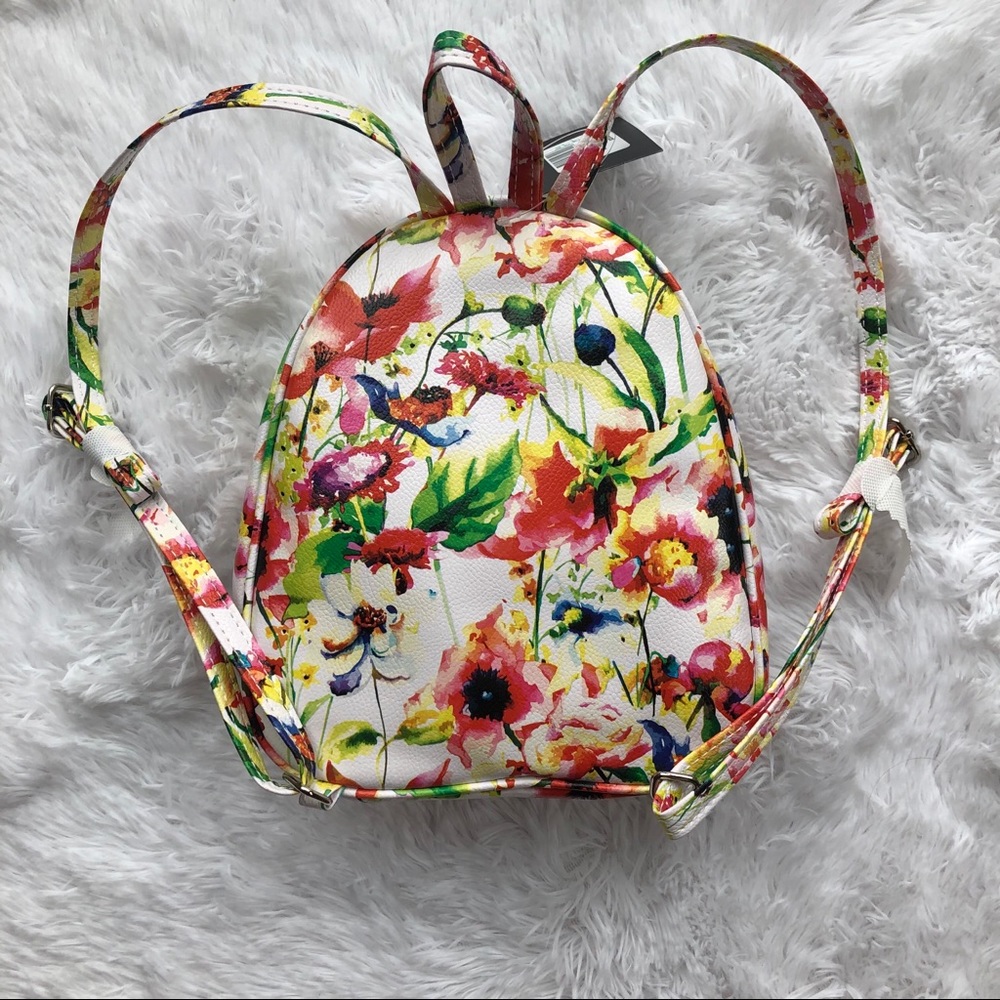 FLASH SALE π€π€ FLORAL PRINT TRENDY BACKPACK - Picture 8 of 10